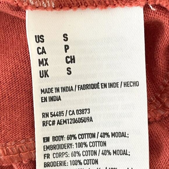 American Eagle Strapless Knit Boho Romper Sz S - Picture 3 of 4